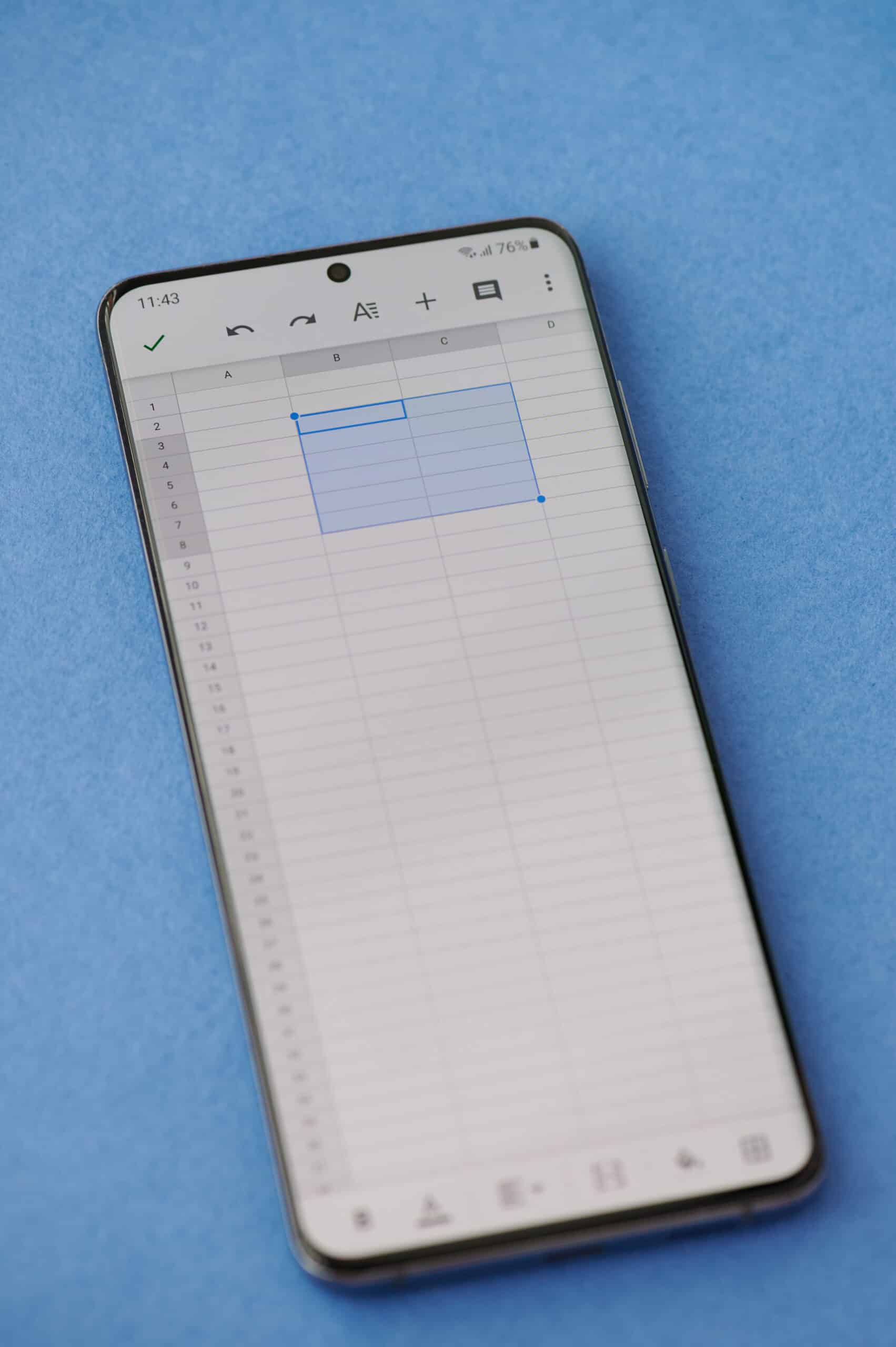 Editing Excel Document In Google Docs